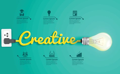 bulb_infographic_creative_template_vector_588944